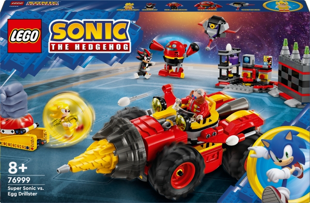 LEGO Sonic 76999  - Super Sonic vs. Egg Drillster