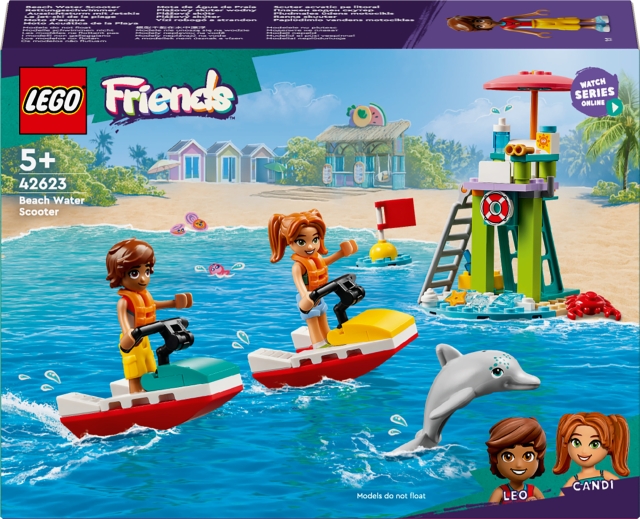 LEGO Friends 42623  - Vesiskootteri rannalla