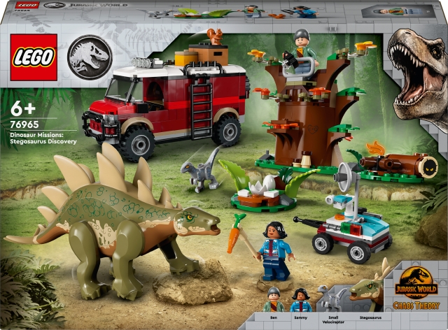 LEGO Jurassic World 76965  - Dinosaurus-operaatiot: Stegosaurus