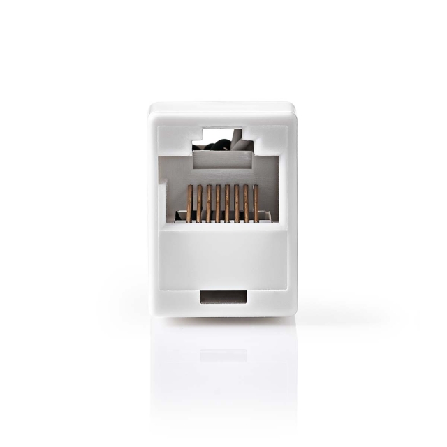 Nedis Verkkoliitin | CAT5e | Suojaamaton | RJ45 Naaras | RJ45 Naaras | Suora | ABS-Muovi | Laatikko