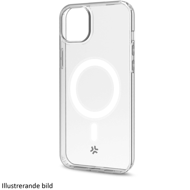 Celly Gelskinmag Magnetic Cover MagSafe iPhone 16 Plus Transparent