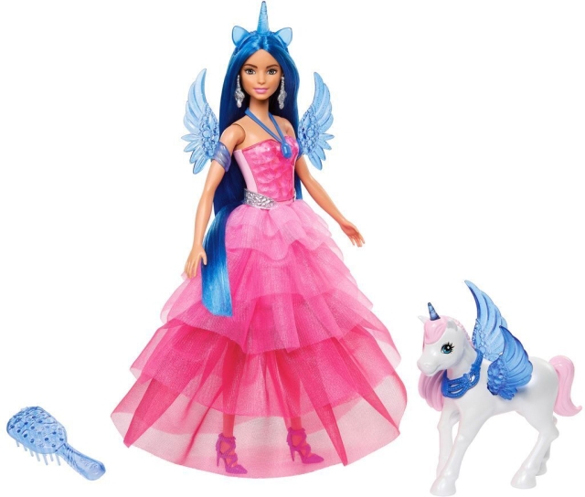 Barbie Sapphire Alicorn Doll - muotinukke