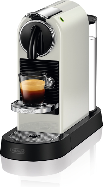 DeLonghi Nespresso Citiz -kapselikeitin, valkoinen