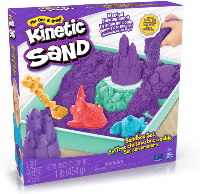 Kinetic Sand hiekkalaatikkosetti, lila