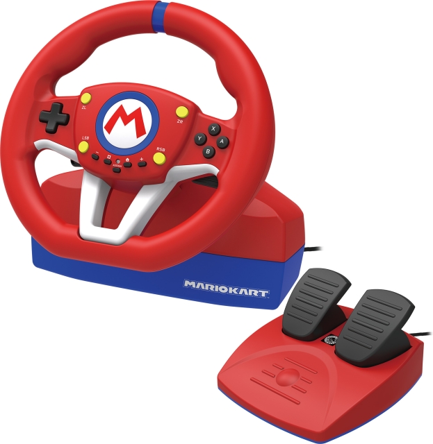 HORI Mario Kart Racing Wheel Pro Mini -rattiohjain, Switch