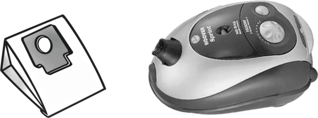 Nordic Quality MHO 2120 Dammsugarpåsar, 5 st