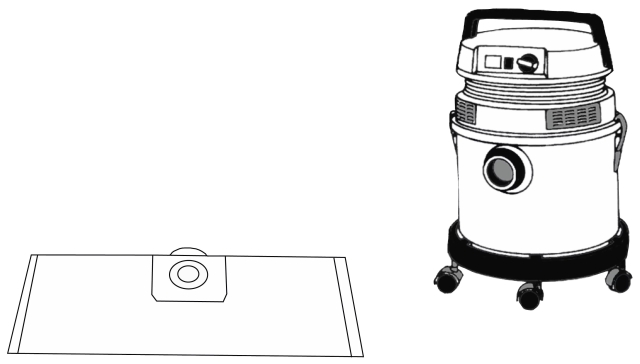 Nordic Quality RO 2199 Dammsugarpåsar, 5 st