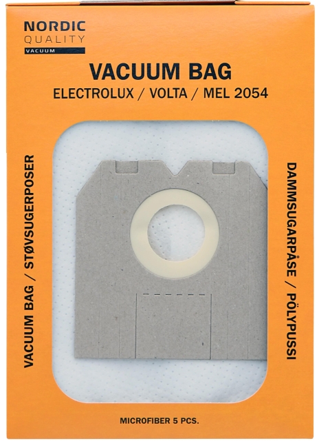 Nordic Quality MEL 2054 Dust bags, 5 pcs