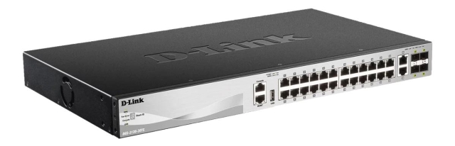 D-Link 24 x 10/100/1000BASE-T ports Layer 3 Stackable