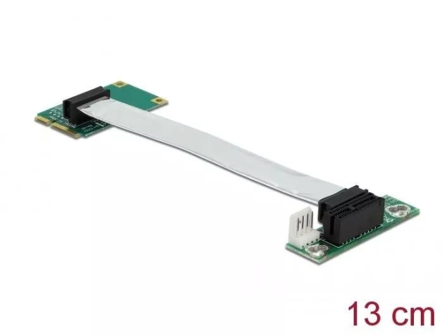 DeLOCK Riser Card Mini PCI Express > PCI Express x1 left insertion
