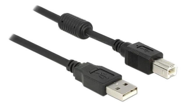 DeLOCK Cable USB 2.0 type A male > USB 2.0 type B male 1 m black