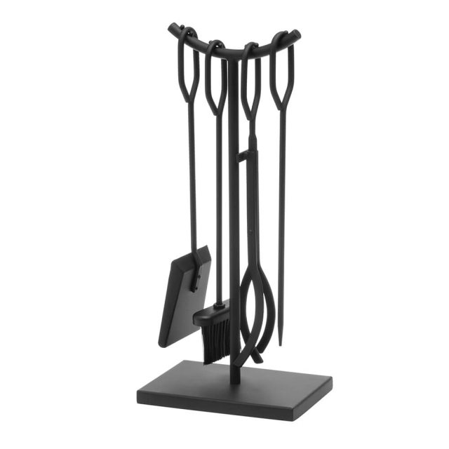 Mustang Fireplace Set Bridge 4-Pice