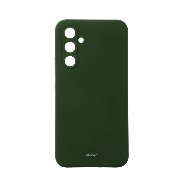 Onsala Backcover Sil Touch Samsung A55 5G Olive Green
