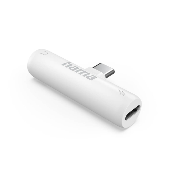 Hama Adapter Audio USB-C White