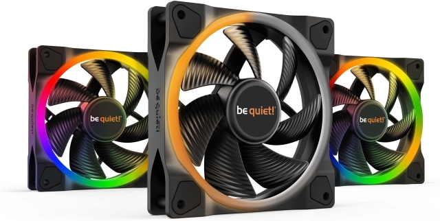 Be Quiet! Light Wings PWM -tuuletinpakkaus, 120 mm, 3-pack