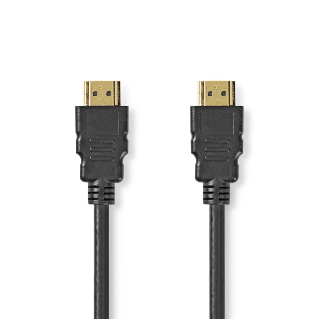 Nedis Ultra High Speed HDMI ™ -kaapeli | HDMI™ liitin | HDMI™ liitin | 8K@60Hz | 48 Gbps | 1.00 m | Pyöreä | 6.0 mm | Musta | Label