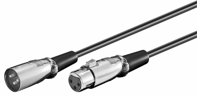 Goobay XLR - XLR -kaapeli, 2 m