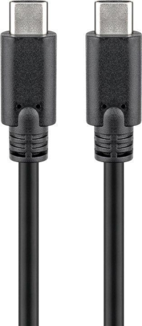 Goobay USB-C - USB-C 3.2 Gen1 -kaapeli, 1 m
