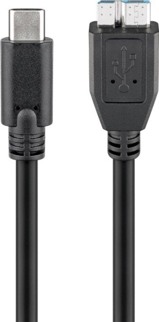 Goobay USB-C - micro-B -kaapeli, 0,6 m