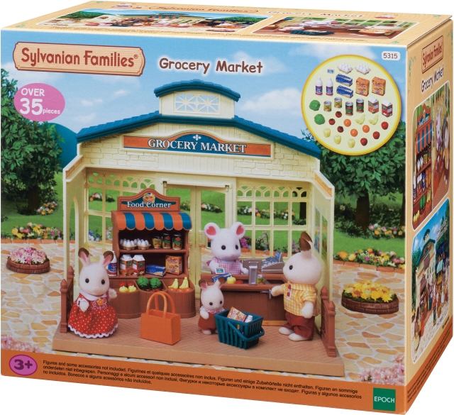 Sylvanian Families Kylän supermarket