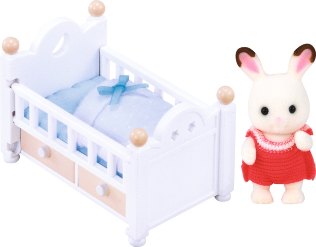Sylvanian Families Suklaapupuvauva-setti (vauvansänky)