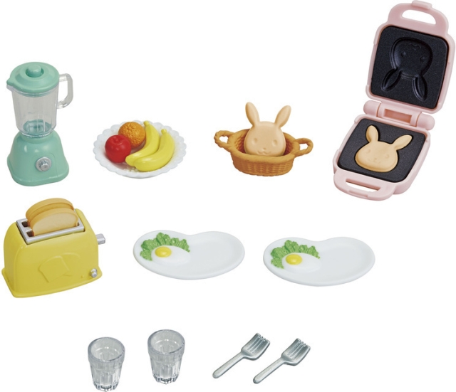 Sylvanian Families Aamupalasetti leivänpaahtimella