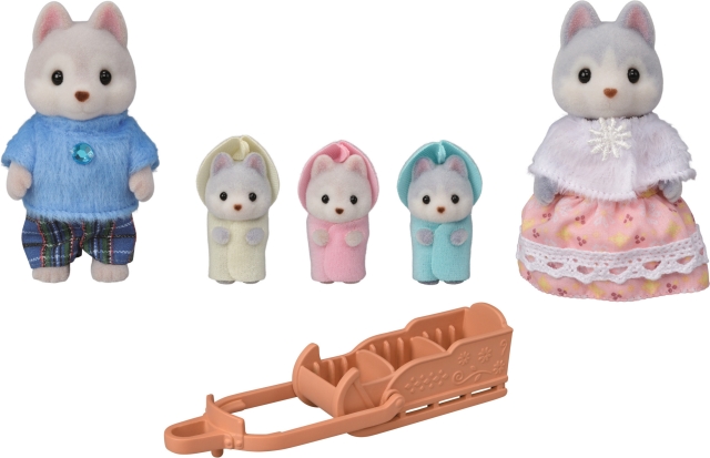 Sylvanian Families Huskyperhe