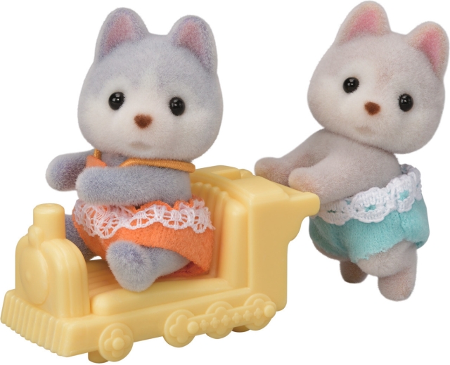 Sylvanian Families Huskykaksoset