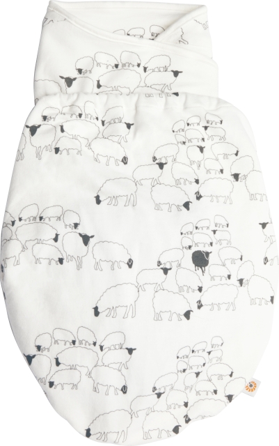 Ergobaby Swaddler -unipussi, Sheep, 0 kk - 61 cm