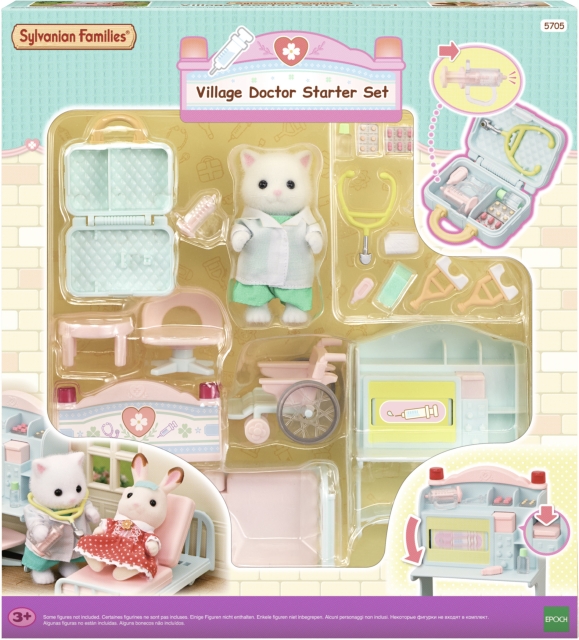 Sylvanian Families Lääkärisetti aloitustaloon
