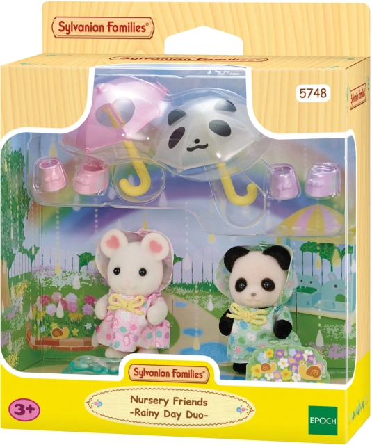 Sylvanian Families Kaverukset sateessa