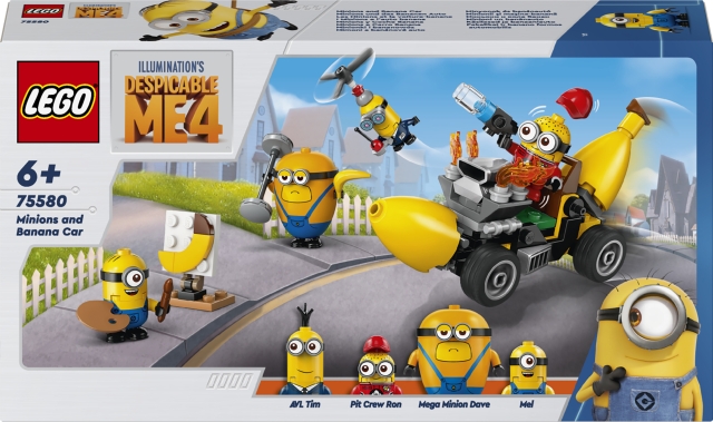 LEGO Minions 75580 - Kätyrit ja banaaniauto