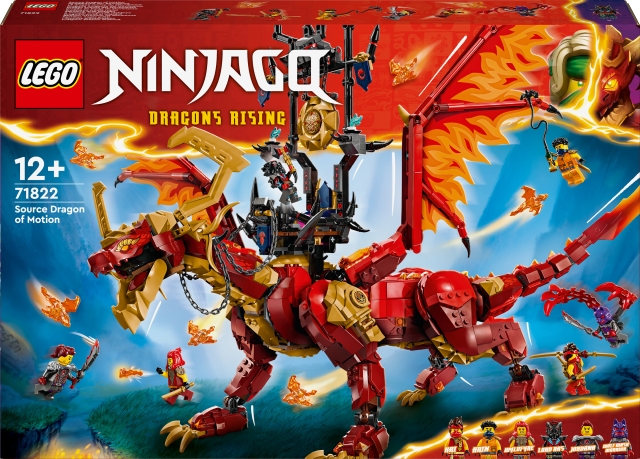 LEGO Ninjago 71822 - Liikkeen alkulohikäärme