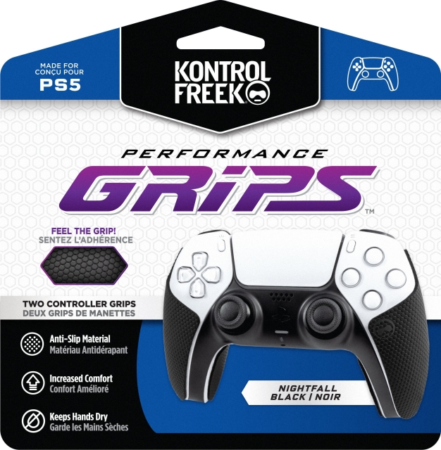 KontrolFreek Performance Grips, musta (PS5)