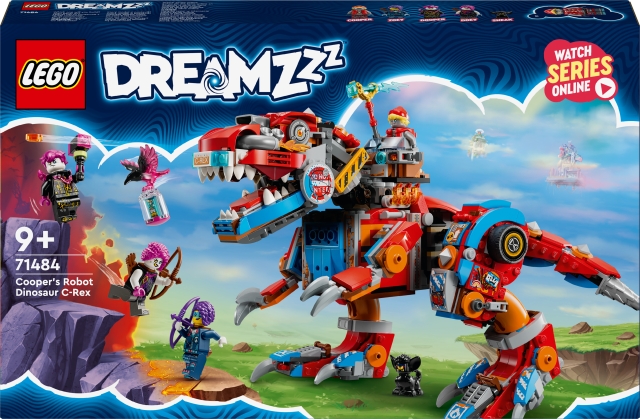 LEGO DREAMZzz 71484 - Cooperin robottidinosaurus C-rex