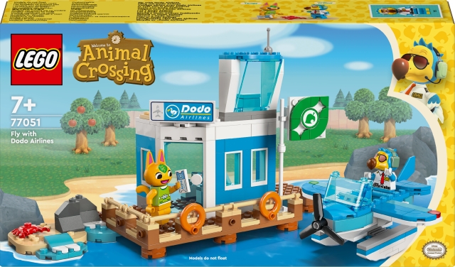 LEGO ® Animal Crossing™ 77051 - Dodo Airlines kutsuu lennolle