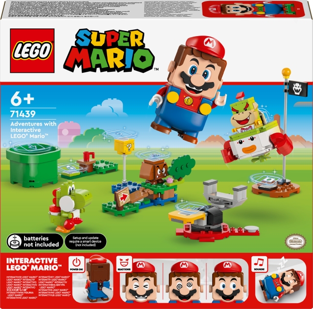 LEGO Super Mario 71439 - Interaktiivisen LEGO® Mario™ hahmon seikkailut