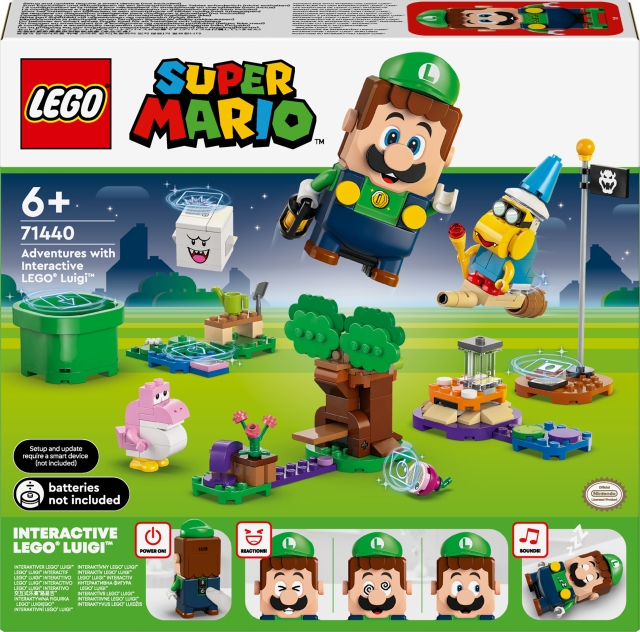 LEGO Super Mario 71440 - Interaktiivisen LEGO® Luigi™ hahmon seikkailut
