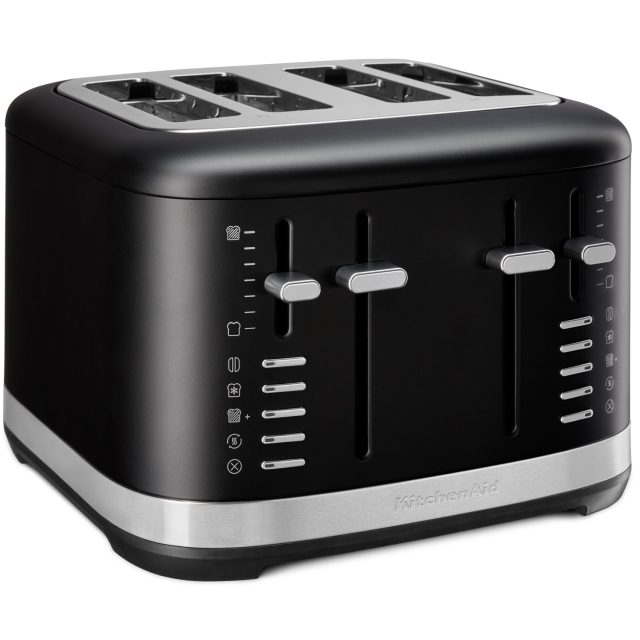 KitchenAid Brödrost 4 Skivors Metall 5KMT4109EBM Cast iron black