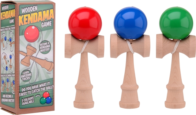 Techwo Puinen Kendama -peli, lajitelma