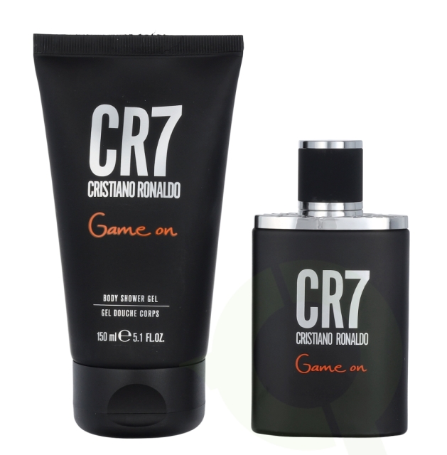 Cristiano Ronaldo CR7 Game On Giftset 180 ml Edt Spray30ml/Showergel 150ml