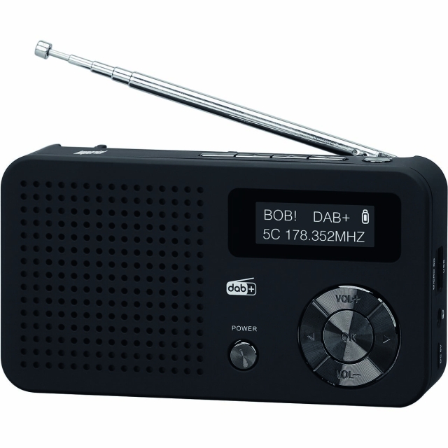 imperial DABMAN 13 Kannettava DAB+ / FM-radio musta