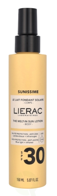 Lierac Paris Lierac Sunissime The Melt-in Sun Lotion SPF30 150 ml