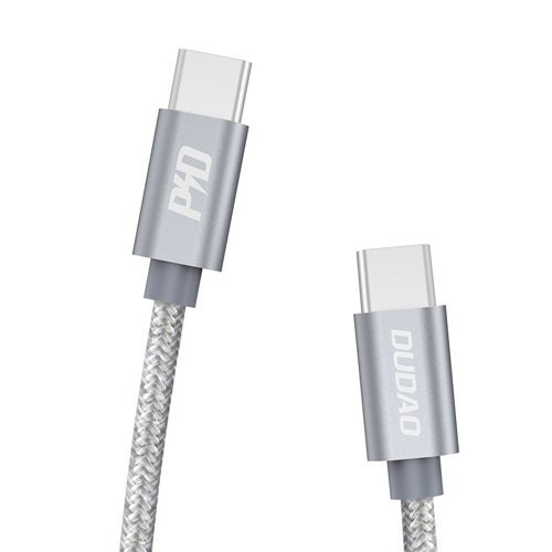 Dudao L5ProC USB-C to USB-C cable 45W 1m gray