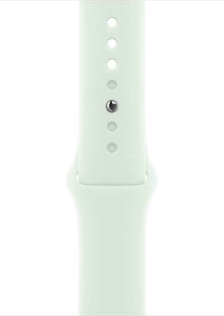 Apple Watch 45 mm vaaleanminttu urheiluranneke, M/L (MWN03)