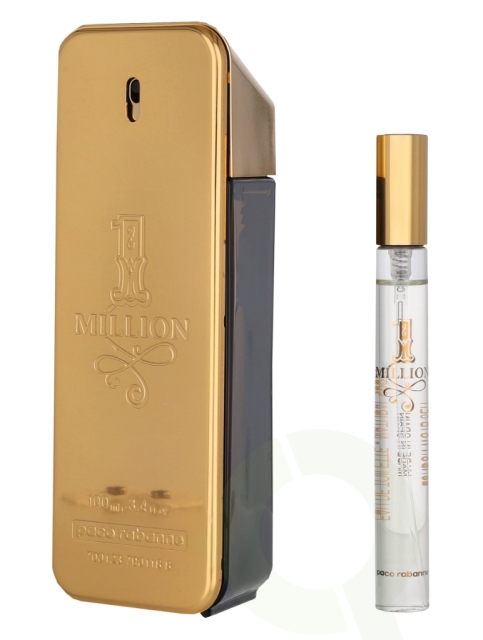 Paco Rabanne 1 Million Giftset 110 ml Edt Spray 100ml/Edt 10ml/GWP