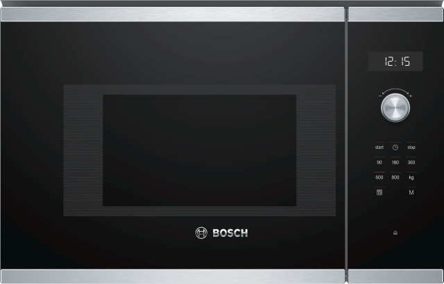 Bosch BFL524MS0 Serie 6 -mikroaaltouuni, teräs