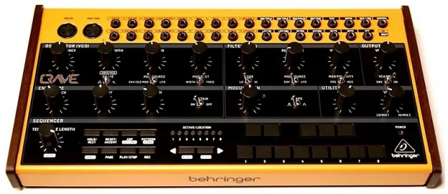 BEHRINGER Crave -analoginen syntetisaattori
