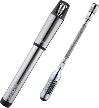 Birzman Infinite Apogee MTB with CO2 -polkupyörän pumppu
