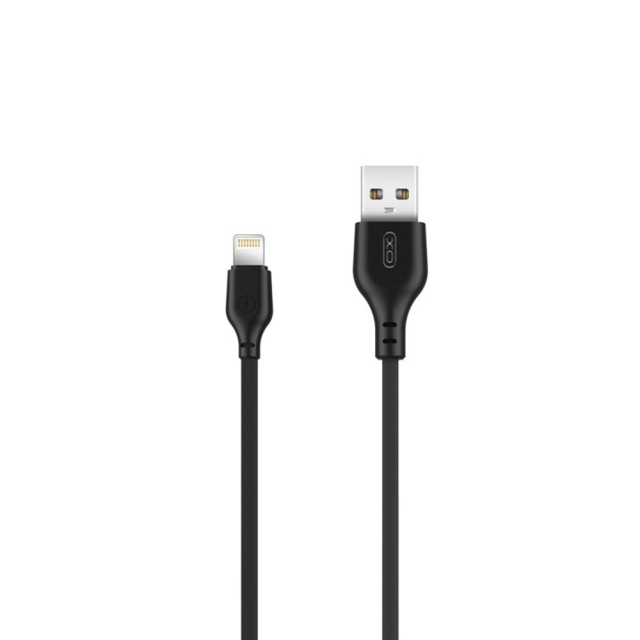 Xo kaapeli NB103 USB - Lightning 2,0 m 2,1A musta